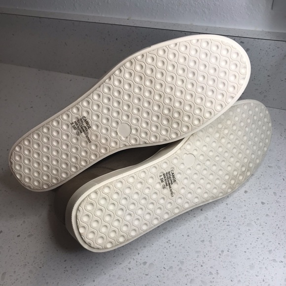 POP Canoe tan wedge slip ons sz 8.5 - Picture 10 of 12